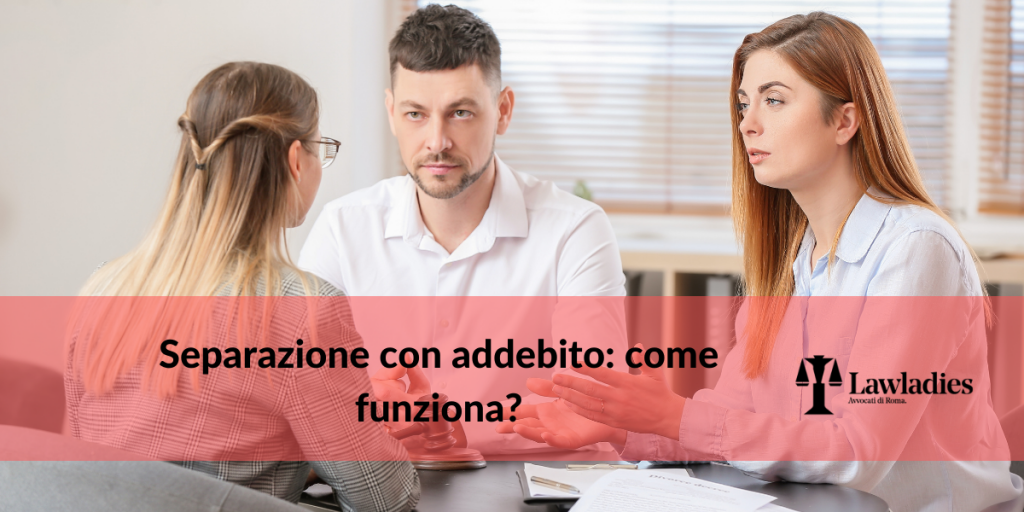 Separazione con addebito